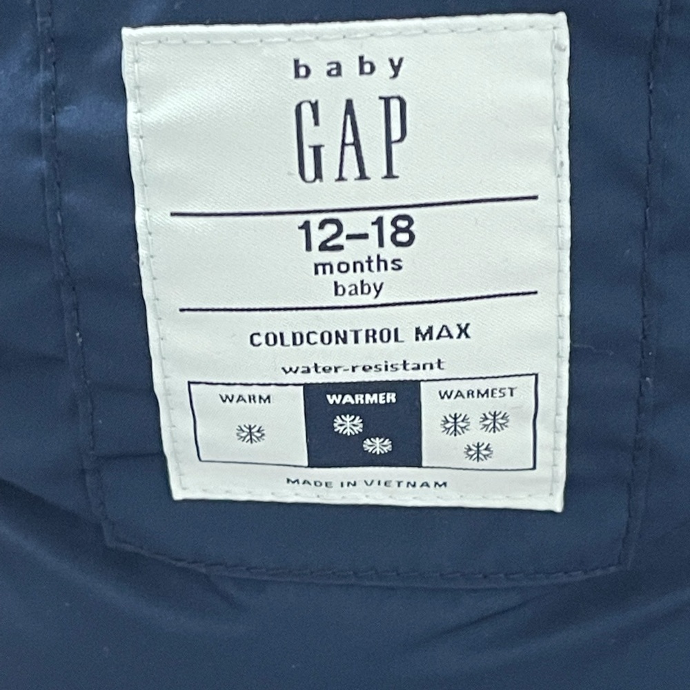 Baby Cold Control Max Puffer Vest - Red - Picture 2 of 3